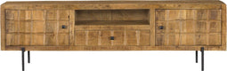 Tv meubel Brandy - Tv meubel industrieel - Tv meubel mangohout 220 cm