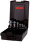 RUKO 102890PRO - Kegelverzinkboorset 6-delig - HSS Kwaliteit - 6.30 mm tot 20.50 mm (6 stuks)