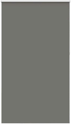 vidaXL - Rolgordijn - verduisterend - 135x210 - cm - stofbreedte - 131,6 - cm - grijs
