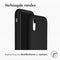 Accezz iPhone Xr - Liquid Silicone Backcover - Schokabsorberend - Zwart