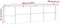 vidaXL - Tuinverhoging - Bed - Groen - 320x80x81 - cm - Gegalvaniseerd - Staal