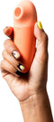 Romp Switch X Clitoriszuiger - Clitorisstimulator met 6 intensiteitsniveaus - Compact Clitoriszuigspeeltje - Seksspeeltje voor volwassenen - Spatwaterdicht Tepelspeeltje - Oranje