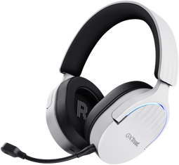 Trust GXT 491 Fayzo - Draadloze Gaming Headset - 50mm drivers - Wit