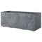 Muret Plantenbak - DEROMA - Millennium R - Asgrijs - Met waterreservoir - Wielen - 99 cm