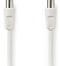 Nedis CSGT40000WT30 - Coax Kabel - 300 cm - Wit