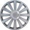 Spyder Pro - Wieldoppenset - 17 Inch - Zilver (4 stuks)