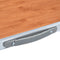 vidaXL - Campingtafel - inklapbaar - met - metalen - frame - 80x60 - cm