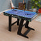 Juskys Multi-Speeltafel 5 in 1 - Biljart Tafelvoetbal Hockey Tafeltennis Basketbal - Benzine