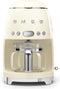 SMEG DCF02 - Filterkoffiemachine - 10 koppen - Crème