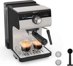 Krups XP381B - Pistonmachine - 15 bar pompdruk - Lichtgrijs