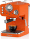 Swan Retro Espressomachine – Gemalen Koffie & Pads – Met Melkopschuimer – Oranje