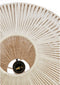 Light & Living Hanglamp Felida - Crème - Ø42cm - Modern - Hanglampen Eetkamer, Slaapkamer, Woonkamer