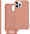 iMoshion Hoesje Geschikt voor iPhone 12 Pro / 12 Hoesje Met Koord - iMoshion Color Backcover met afneembaar koord - oranje
