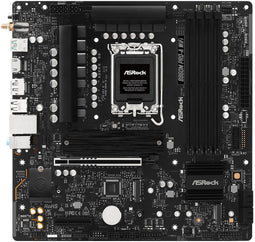 ASRock B860M Pro-A - Moederbord Micro-ATX - Intel B860 - 4x DDR5 - Wi-Fi 6E (802.11ax) - 256GB max geheugen