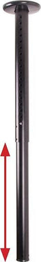 B-Tech BT7851 - Pijp - Maximale gewichtscapaciteit 90 kg - Zwart