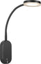 Nordlux Mason - Wandlamp - Flexibele hals met LED - Zwart