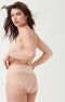 SPANXsupersmooth™ Undie-tectable® Lace Hi-Hipster - Shapend met kanten details - Soft Nude - Maat L