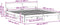 vidaXL - Bedframe - met - hoofdbord, - gewaxd - bruin, - 200x200 - cm, - massief - grenenhout