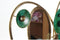 Decoratieve figuren DKD Home Decor Spiegel Gouden Metaal Groen (62 x 9 x 53.3 cm)