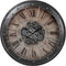 Muurklok DKD Home Decor Zwart Versnellingen Koper Ijzer (80 x 8 x 80 cm)