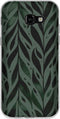 Hoesje Geschikt voor Samsung Galaxy A5 (2017) Hoesje Siliconen - Design Backcover siliconen - Meerkleurig / Green Leaves