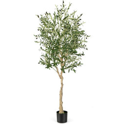 Coast Kunstmatige Olijfboom - 182 cm - 1296 Bladeren - Cementpot