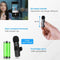 Nuvance Draadloze Microfoon - Lavalier - USB-C & 8-Pin - Plug & Play - Mute-functie