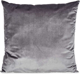 Kussen Vierkant Fluweel Grijs (60 x 18 x 60 cm)