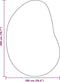 vidaXL - Gebied - Tapijt - Beige - 100x200 - cm - Polyester - Anti-slip