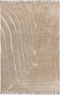 SAZOO - Vloerkleed - Beige - 200 x 300 cm - Polyester