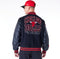 New Era - Chicago Bulls - NBA Patch Black and Red Varsity Jacket