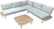 Eurofleur aanbieding - Moa cornerset taupe/acacia incl. royal ston...
