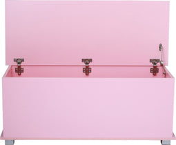 Opbergkist - speelgoedkist - dekenkist - 100 cm breed - roze