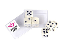 6 Dobbelstenen 16mm in doos 300260