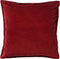 Dutch Decor CAITH - Kussenhoes 50x50 cm - 100% katoen - velvet - lekker zacht - Merlot - rood - met rits - zonder binnenkussen