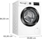 Bosch WAN282ECO5 - Wasmachine 8kg 1400t - Energieklasse A - Wit