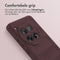 imoshion Hoesje Geschikt voor OnePlus 12 Hoesje Siliconen - imoshion EasyGrip Backcover - Aubergine