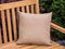 Beliani Gartenkissen ohne Muster - Tuinkussen - beige - polyester