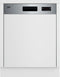 Beko BDSN15430X - Inbouw vaatwasser - Half geïntegreerd 14 couverts - Energieklasse D