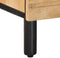 vidaXL - Nachtkastje - 50x33x60 - cm - massief - mangohout - bruin