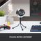 Logitech Snowball - Microfoon - USB - Cardioïde en omnidirectioneel - Wit
