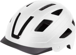 M-wave Fietshelm Urban Met Licht Abs Matwit Mt 59-61 Cm