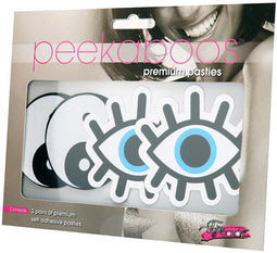 PEEKABOO PASTIES YIN AND YANG