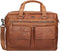 Leren Laptoptas - Utah - Brandy Cognac