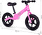 Loopfiets - roze - 47 x 86 x 51 cm - 3+ jaar