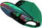Capiche® Snapback Pet Heren – Green Galaxy – Groen & Zwart – Verstelbaar met Druksluiting – Sportcap – Baseball Cap – Mannen Cap – Binnenkant bedekt met Galaxy