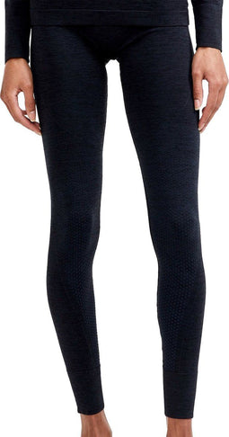 Craft Core Dry Active Comfort Pant - Thermobroek Dames - Warm ademend - Zwart - Maat L