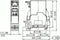 BTR-netwerkdoos voor DIN-railmontage CAT 6 insteekrichting 90° RAL 7035