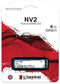 Kingston NV2 - M.2 SSD 4TB - PCIe 4.0 NVMe 3500MB/s (2.800MB/s)
