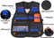 VAIVE Tactical vest V-2021 - Nerf vest met veiligheidsbril en 20 pijltjes - Zwart